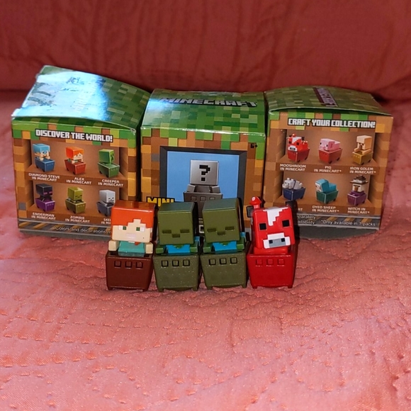 minecraft mini figures blind box